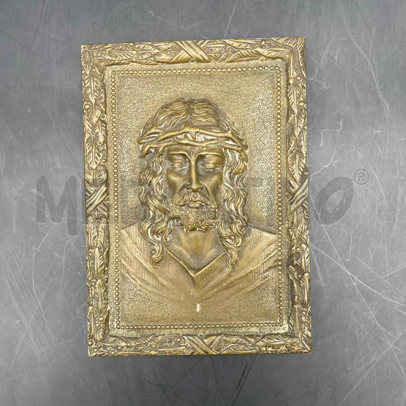 PLACCA BRONZO VOLTO GESÙ | Mercatino dell'Usato Roma torrevecchia 4