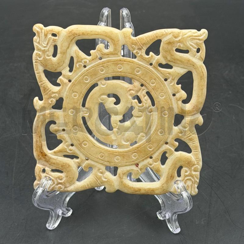 PLACCA ORIENTALE PIETRA DURA GRANDE BEIGE | Mercatino dell'Usato Roma torrevecchia 1