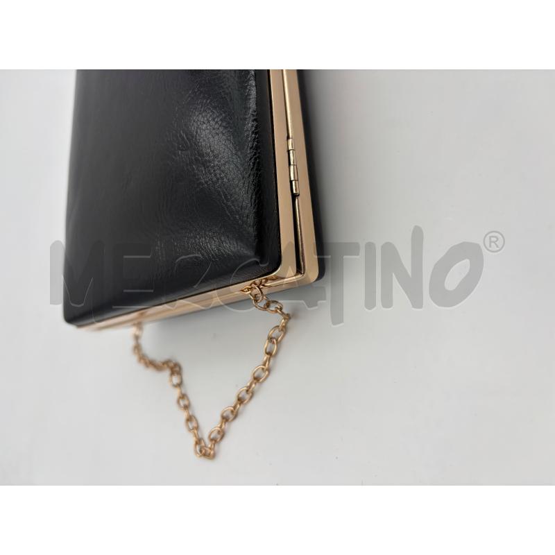 POCHETTE ANNA LUCHINI NERA CHARM DORATO CUORI SFERE | Mercatino dell'Usato Roma torrevecchia 3