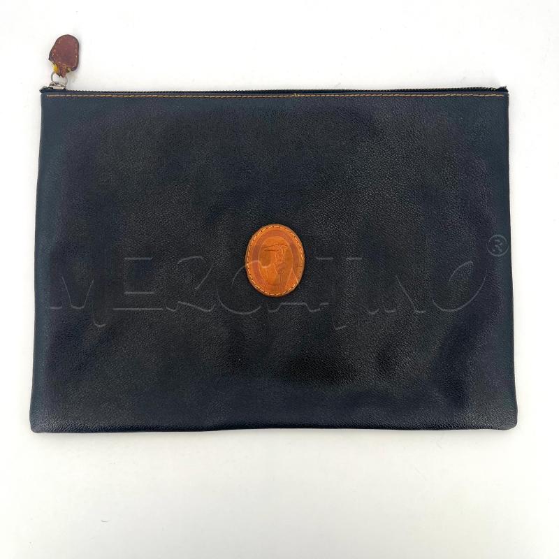 POCHETTE TRUSSARDI NERA MARRONE | Mercatino dell'Usato Roma torrevecchia 1