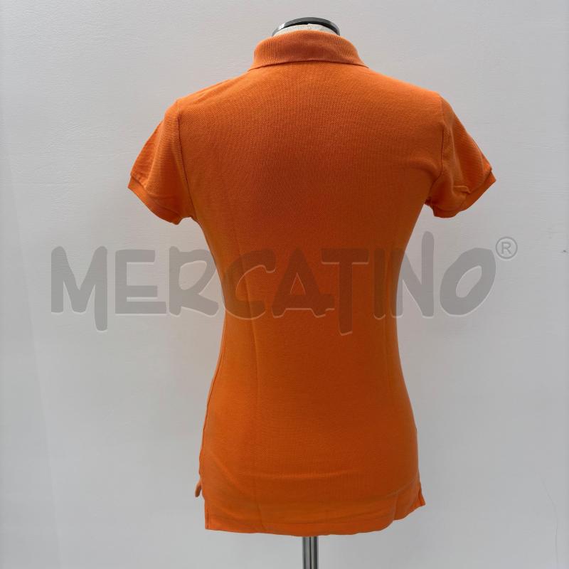 POLO D RALPH LAUREN ARANCIOINE CAVALLINO BLU SKINNY | Mercatino dell'Usato Roma torrevecchia 3