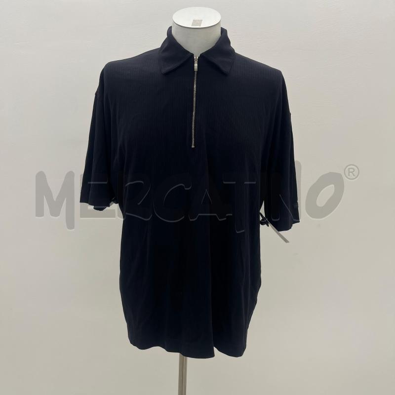 POLO UOMO LAGERFELD NERA COLLETTO ZIP | Mercatino dell'Usato Roma torrevecchia 1