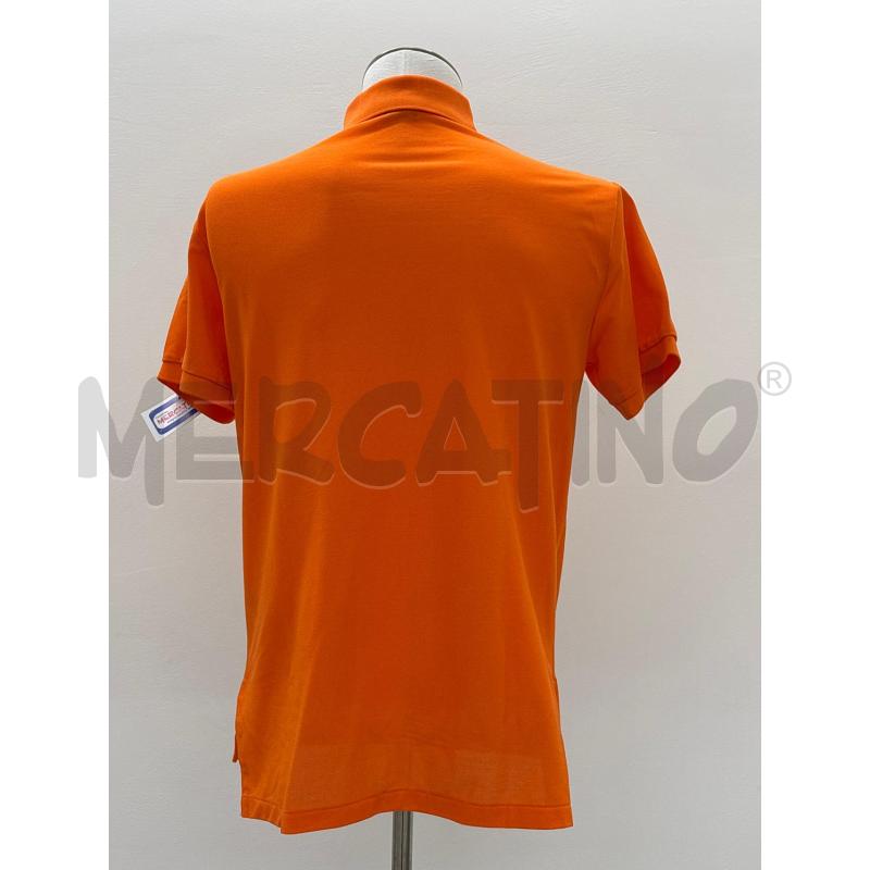 POLO U POLO RALPH LAUREN ARANCIONE CAVALLINO BLU | Mercatino dell'Usato Roma torrevecchia 3