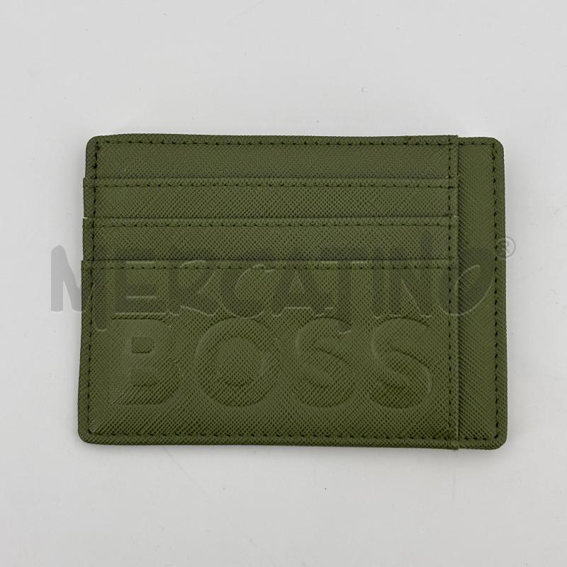 PORTA CARTE BOSS VERDE | Mercatino dell'Usato Roma torrevecchia 1