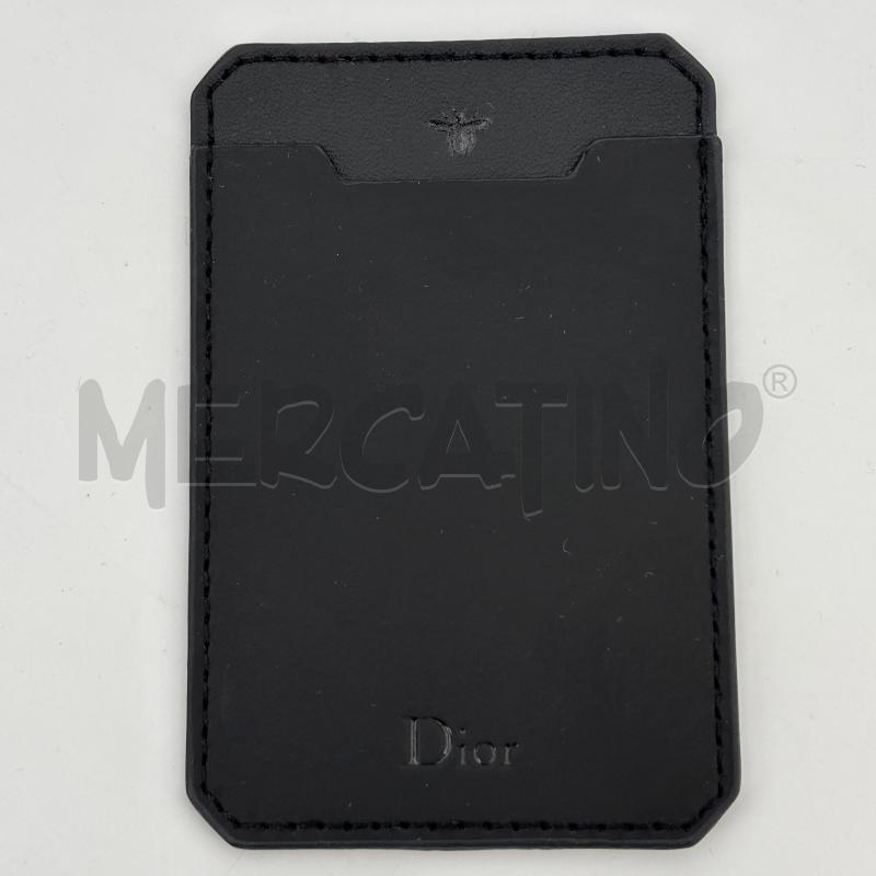 PORTA CARTE DIOR NERO  | Mercatino dell'Usato Roma torrevecchia 1