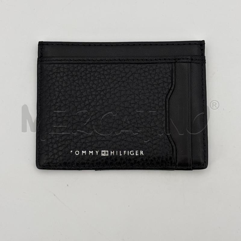 PORTA CARTE TOMMY BILFIGER NERO | Mercatino dell'Usato Roma torrevecchia 1