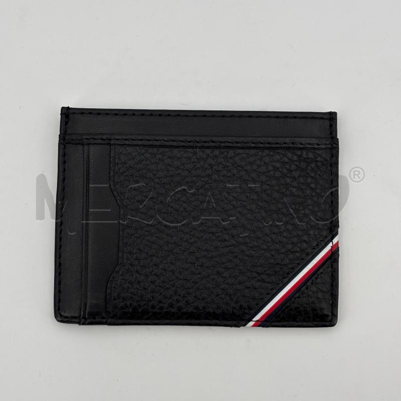 PORTA CARTE TOMMY BILFIGER NERO | Mercatino dell'Usato Roma torrevecchia 2