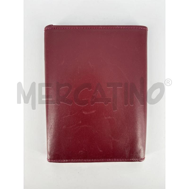 PORTA FOGLIO CARTIER PELLE ROSSO  | Mercatino dell'Usato Roma torrevecchia 2