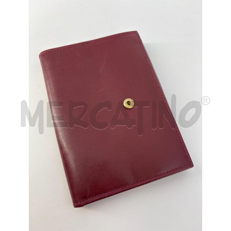PORTA FOGLIO CARTIER PELLE ROSSO  | Mercatino dell'Usato Roma torrevecchia 5