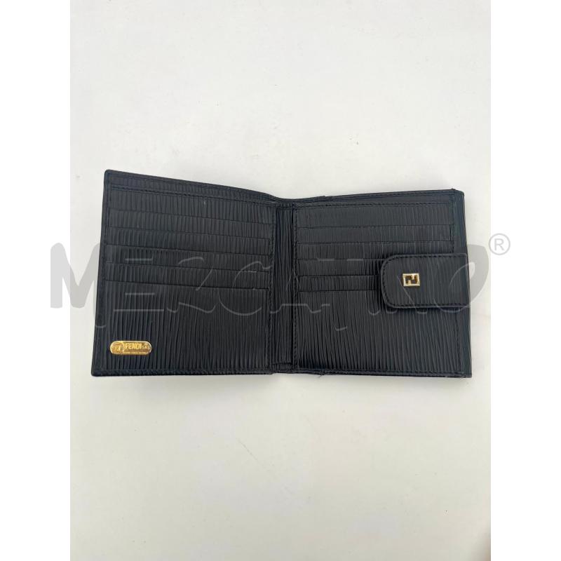 PORTA FOGLIO FENDI PELLE NERO 225101695069  | Mercatino dell'Usato Roma torrevecchia 2