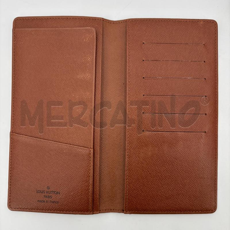 PORTA FOGLIO LOUIS VUITTON MONOGRAM BRAZZA | Mercatino dell'Usato Roma torrevecchia 4