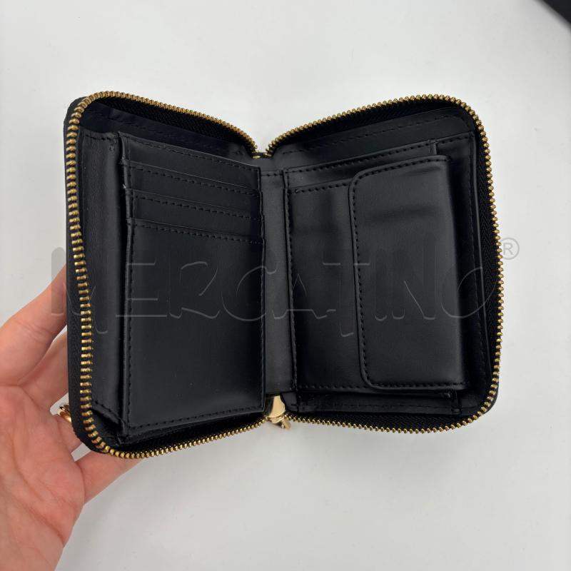 PORTA FOGLIO LOVE MOSCHINO NERO SCRITTA DORATA | Mercatino dell'Usato Roma torrevecchia 3