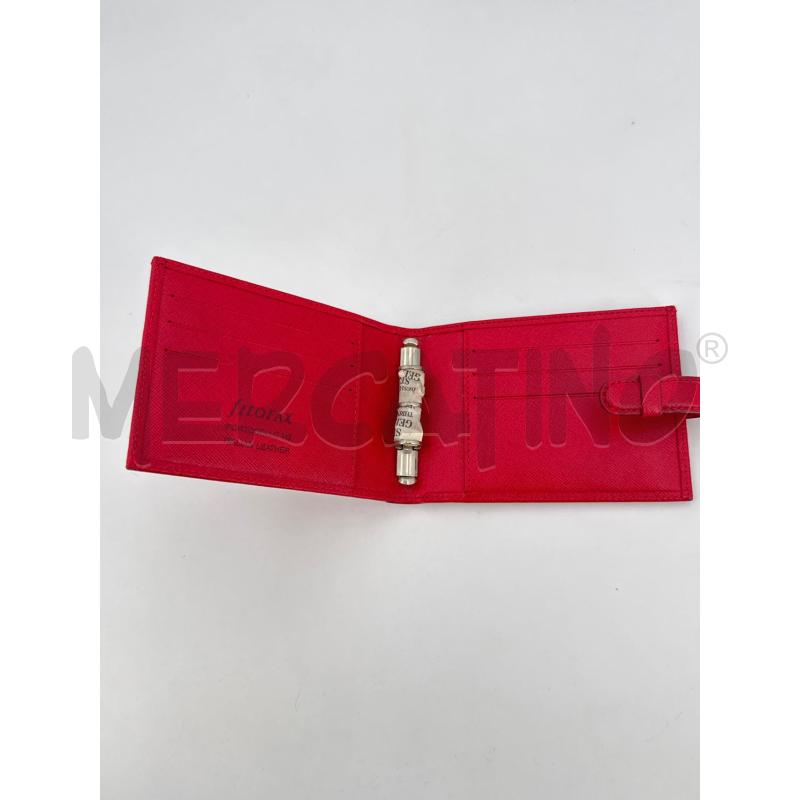 PORTA FOGLIO VERA PELLE ROSSO  | Mercatino dell'Usato Roma torrevecchia 2
