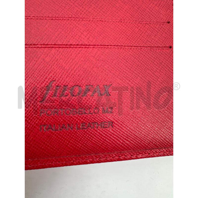 PORTA FOGLIO VERA PELLE ROSSO  | Mercatino dell'Usato Roma torrevecchia 4