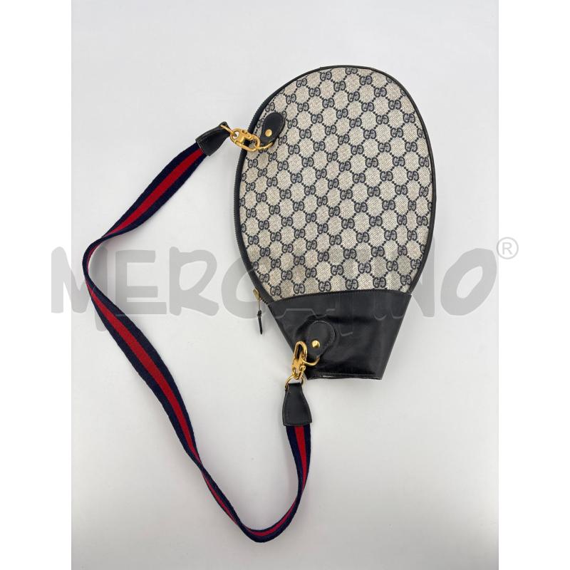 PORTA RACCHETTA GUCCI MONOGRAM | Mercatino dell'Usato Roma torrevecchia 1