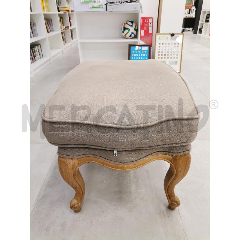 POUF BASE LEGNO 4Z CON DIF | Mercatino dell'Usato Roma torrevecchia 2