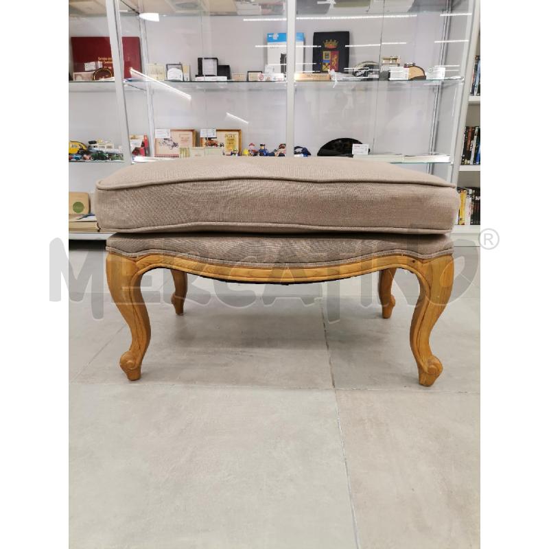 POUF BASE LEGNO 4Z CON DIF | Mercatino dell'Usato Roma torrevecchia 3