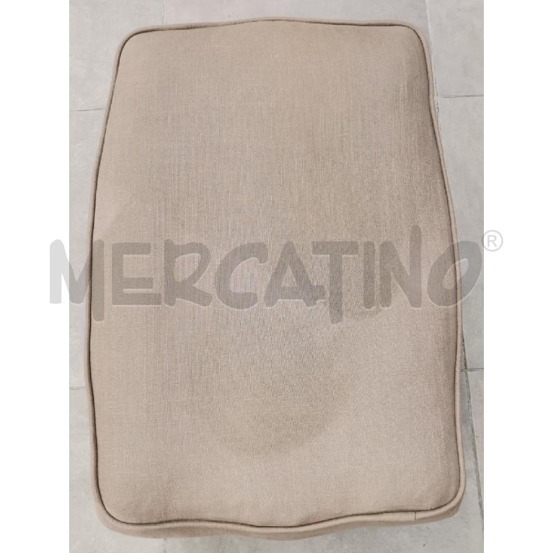 POUF BASE LEGNO 4Z CON DIF | Mercatino dell'Usato Roma torrevecchia 4