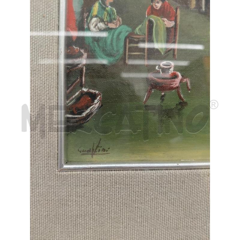 QUADRETTO C/LEG SILVER VIA DI PAESE | Mercatino dell'Usato Roma torrevecchia 4