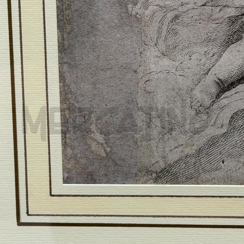 QUADROM INCISIONE GEORG LEOPOLD HERTEL PUTTI  | Mercatino dell'Usato Roma torrevecchia 3