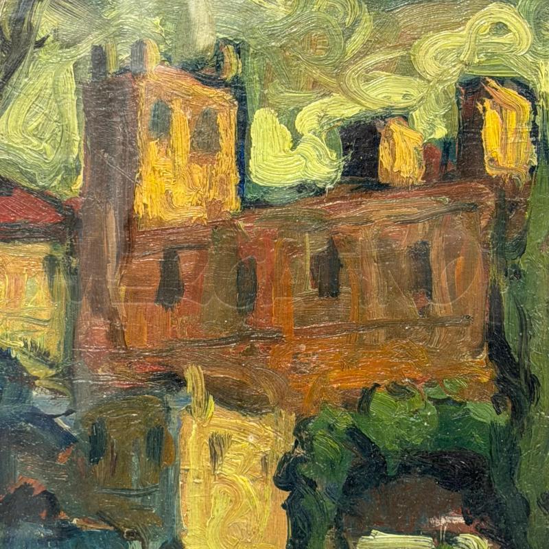 QUADRO A.SDRUSCIA VEDUTA CASTELLO | Mercatino dell'Usato Roma torrevecchia 2