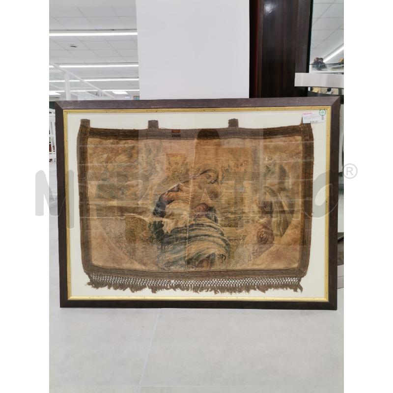 QUADRO ARAZZO SACRA FAMIGLIA INCORNICIATO | Mercatino dell'Usato Roma torrevecchia 1