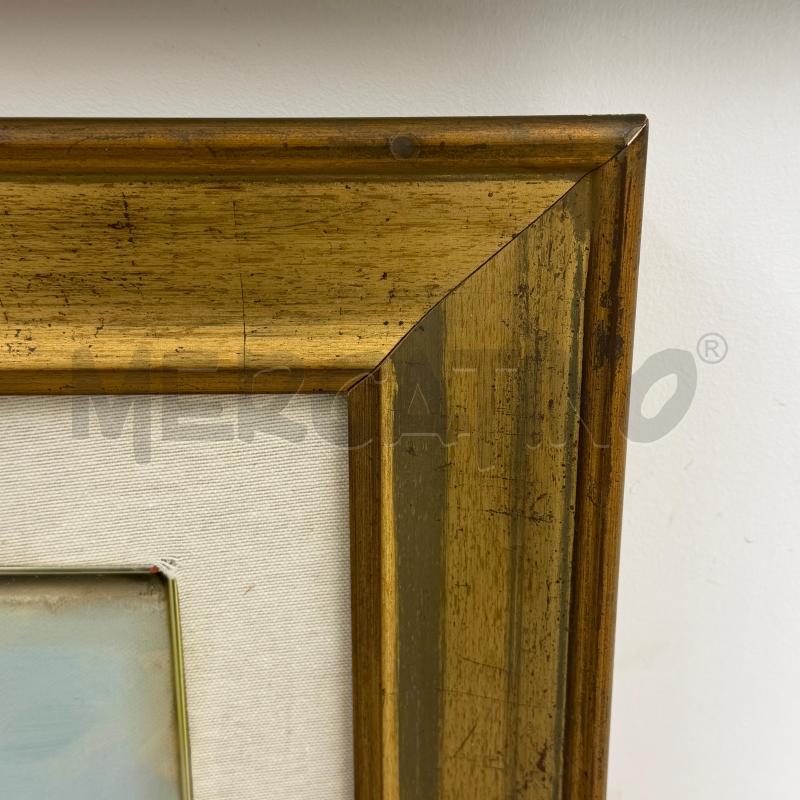 QUADRO CASETTE BIANCHE SU LAGO | Mercatino dell'Usato Roma torrevecchia 3