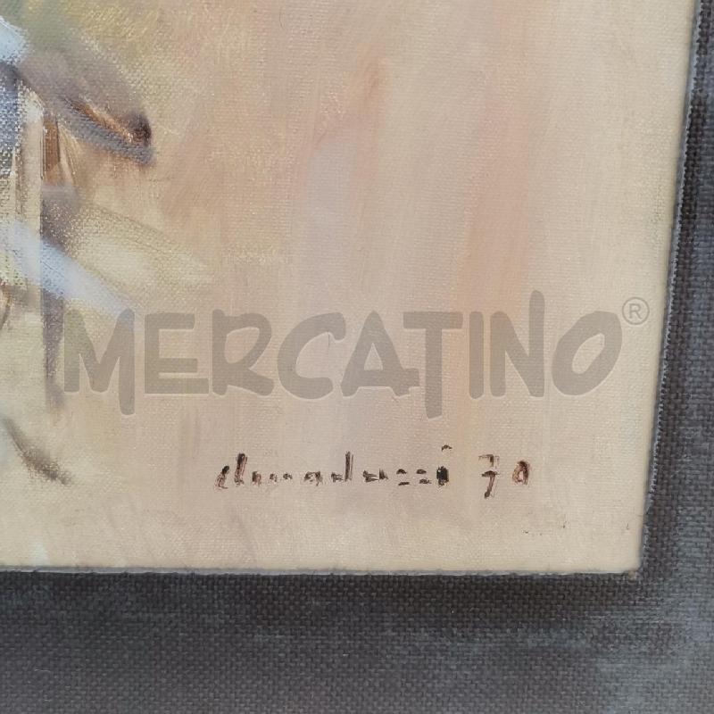 QUADRO DIPINTO A.AMADUZZI MAZZO DI FIORI 69X60 | Mercatino dell'Usato Roma torrevecchia 4