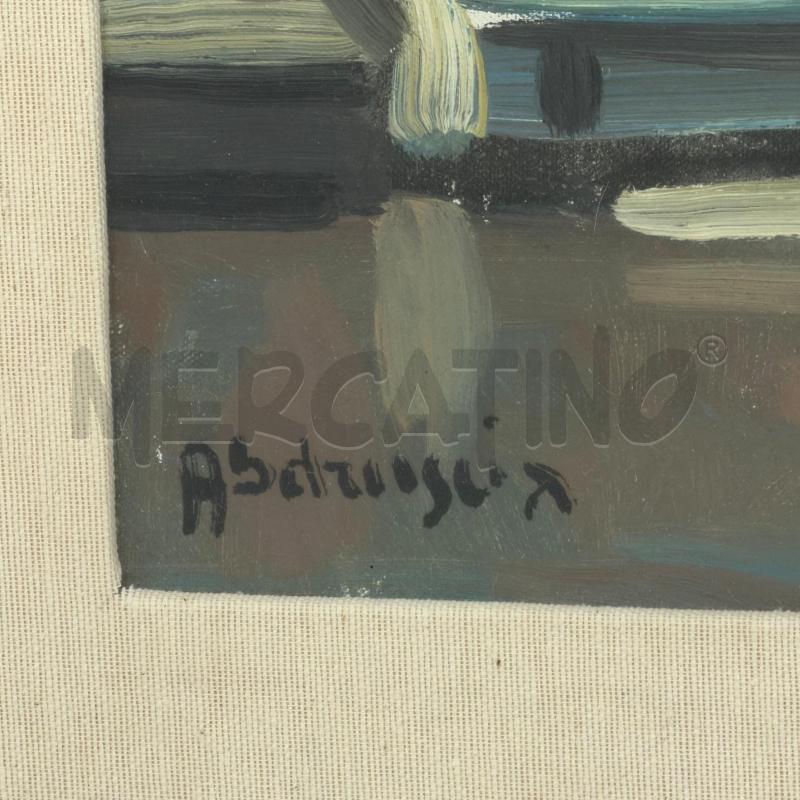 QUADRO DIPINTO A.SDRUSCIA CASTEL S. ANGELO | Mercatino dell'Usato Roma torrevecchia 5