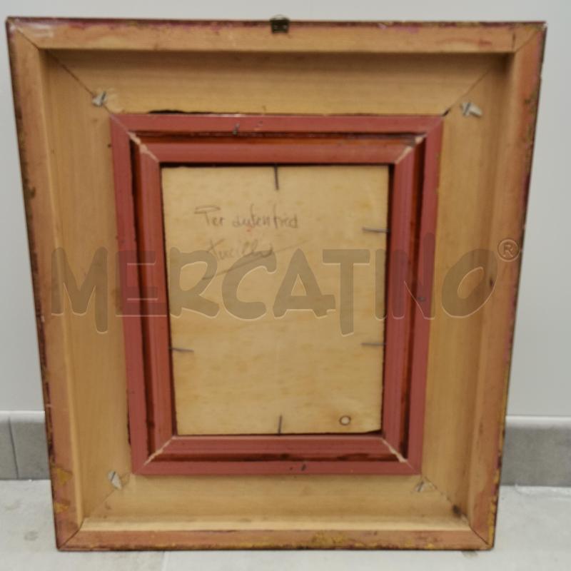 QUADRO DONNA ORECCHINI CELESTI C/DOR | Mercatino dell'Usato Roma torrevecchia 4