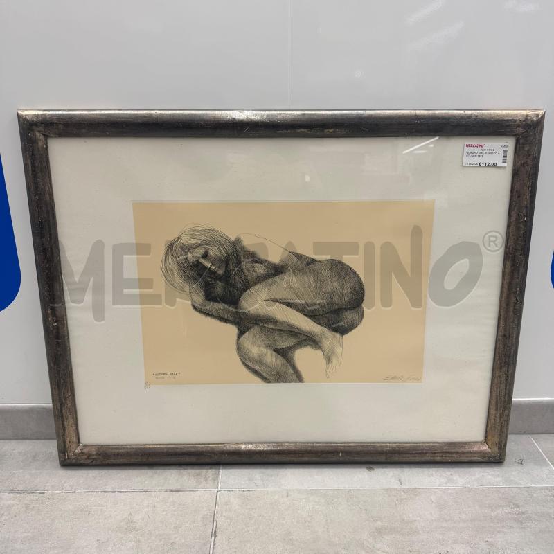 QUADRO EMILIO GRECO AUTUNNO 1978 | Mercatino dell'Usato Roma torrevecchia 1
