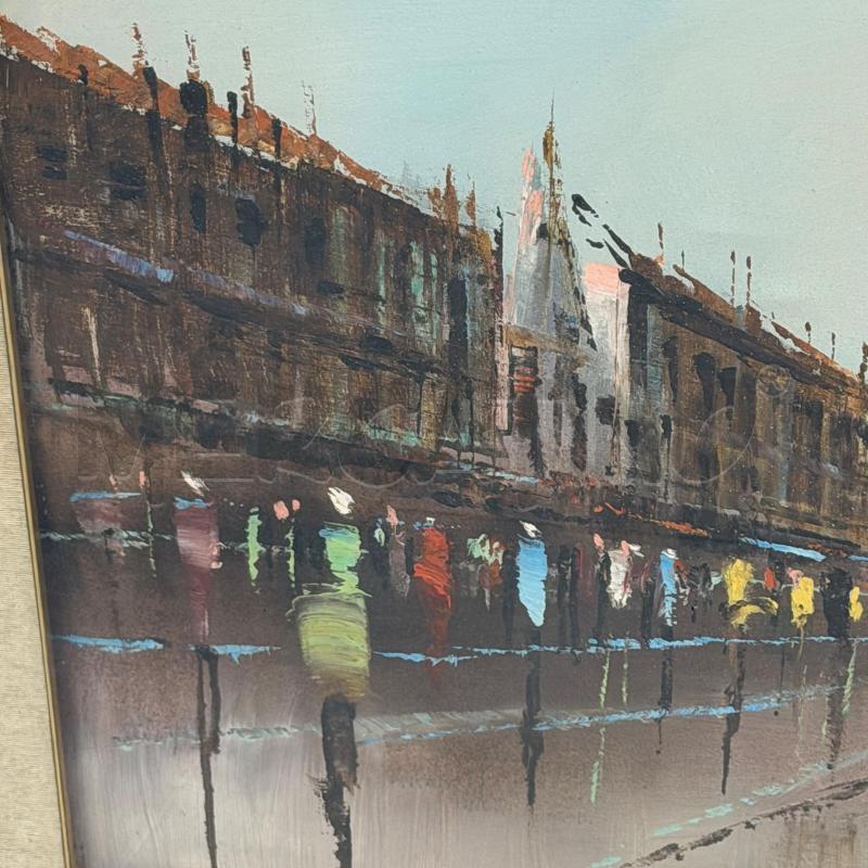 QUADRO FOLLA SU STRADA MULINO ROSSO 132X72 | Mercatino dell'Usato Roma torrevecchia 3