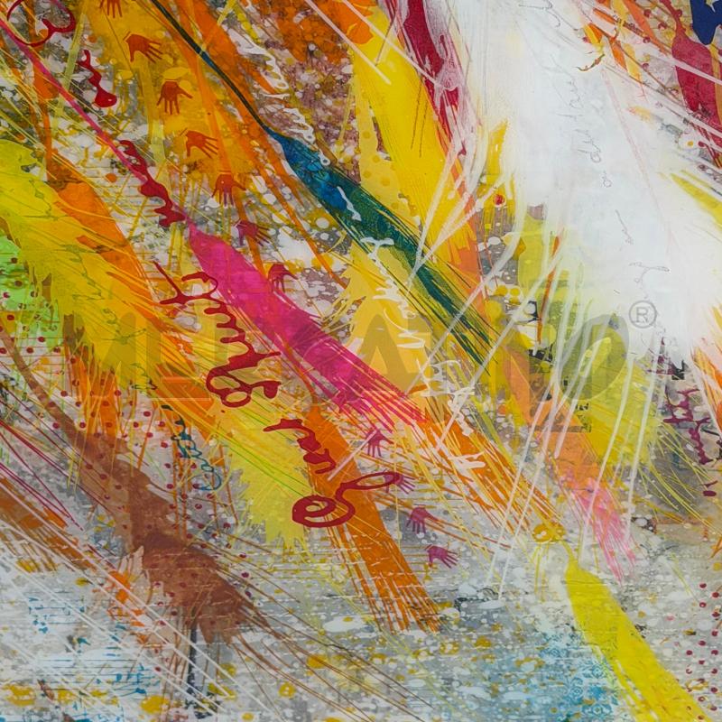 QUADRO GRANDE SPIGHE COLORATE | Mercatino dell'Usato Roma torrevecchia 3