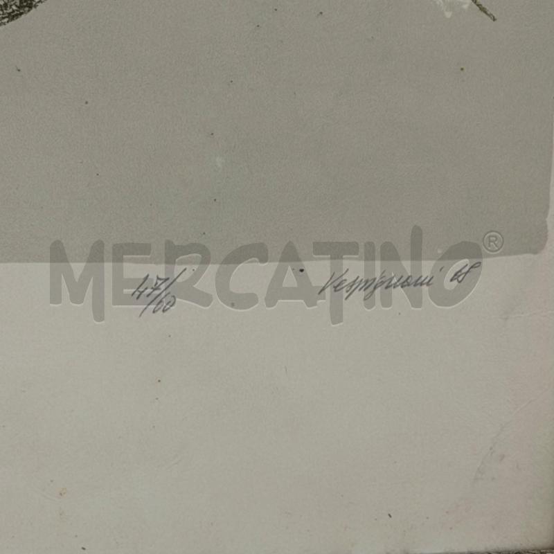 QUADRO LITOGRAFIA 47/60 VESPIGNANI 55X77 | Mercatino dell'Usato Roma torrevecchia 5
