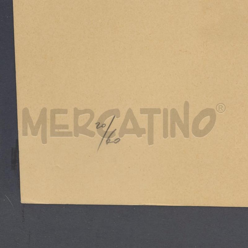 QUADRO LITOGRAFIA ENOTRIO 20/60 BARCA | Mercatino dell'Usato Roma torrevecchia 5