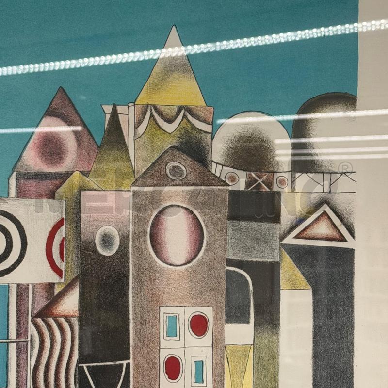 QUADRO LITOGRAFIA GENTILINI XXVIII/XXX EDIFICI | Mercatino dell'Usato Roma torrevecchia 2
