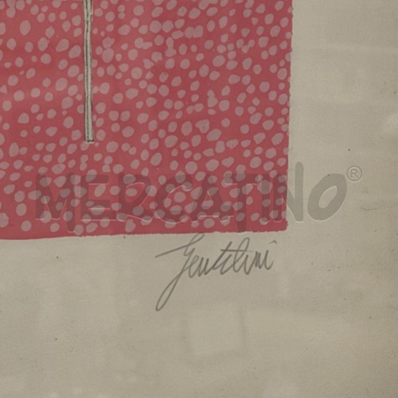 QUADRO LITOGRAFIA GENTILINI XXVIII/XXX EDIFICI | Mercatino dell'Usato Roma torrevecchia 3