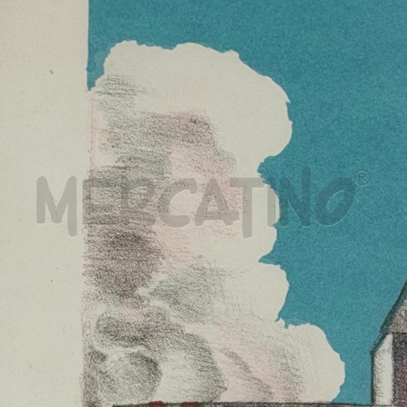QUADRO LITOGRAFIA GENTILINI XXVIII/XXX EDIFICI | Mercatino dell'Usato Roma torrevecchia 4