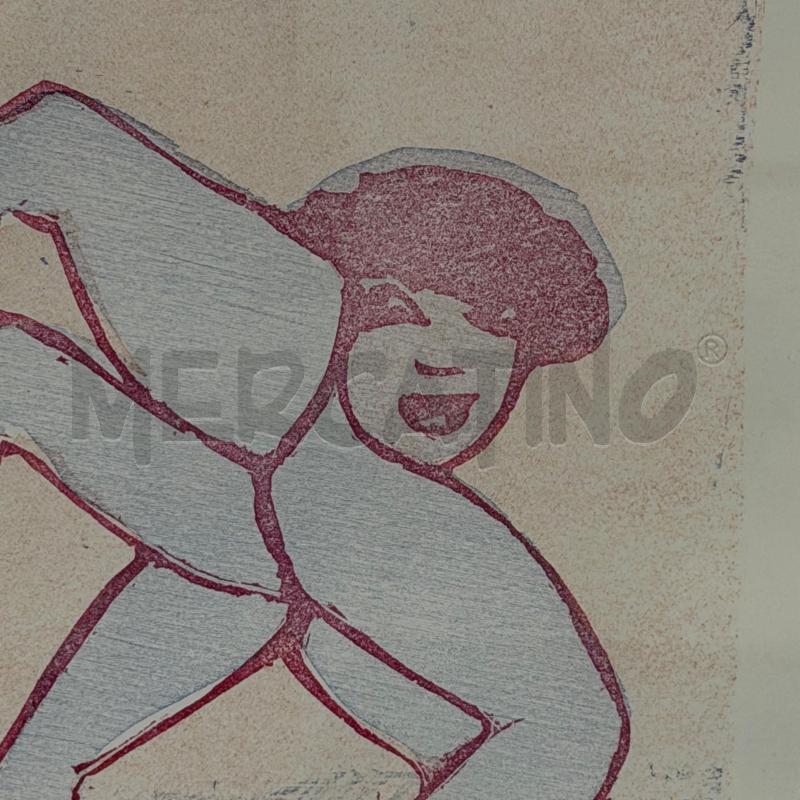 QUADRO LITO FIRMA MACCARI LUI LEI GAMBE | Mercatino dell'Usato Roma torrevecchia 3
