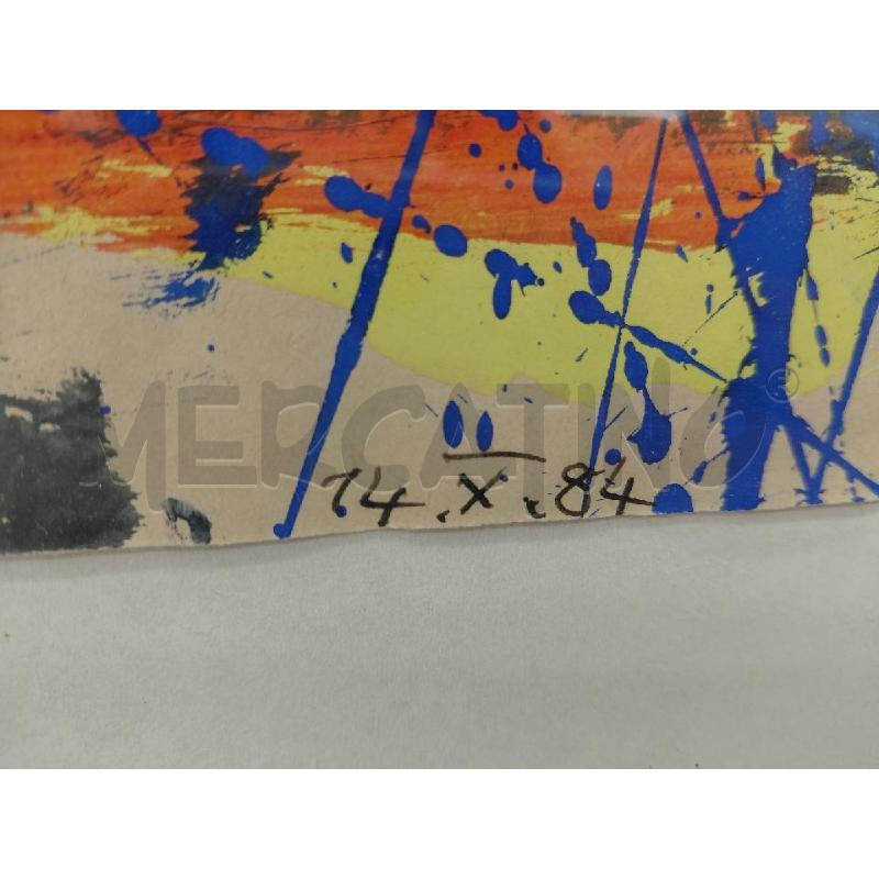 QUADRO LUIGI MONTANARINI 14 X 84 MISURE CARTONCINO 32X22 | Mercatino dell'Usato Roma torrevecchia 4
