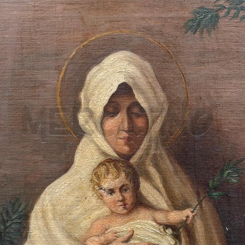 QUADRO MATERNITA VELO BIANCO C/DOR IMPERFEZIONI | Mercatino dell'Usato Roma torrevecchia 2