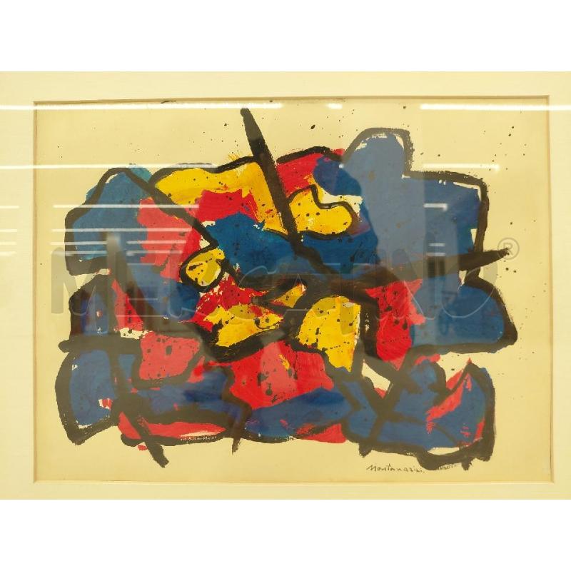 QUADRO MONTANARINI CORNICE NERA | Mercatino dell'Usato Roma torrevecchia 3