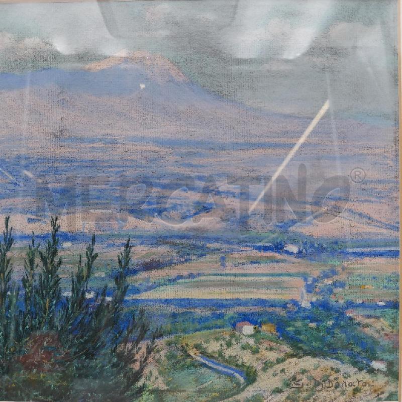QUADRO PAESAGGIO FIRMA DI DONATO PASTELLO | Mercatino dell'Usato Roma torrevecchia 2