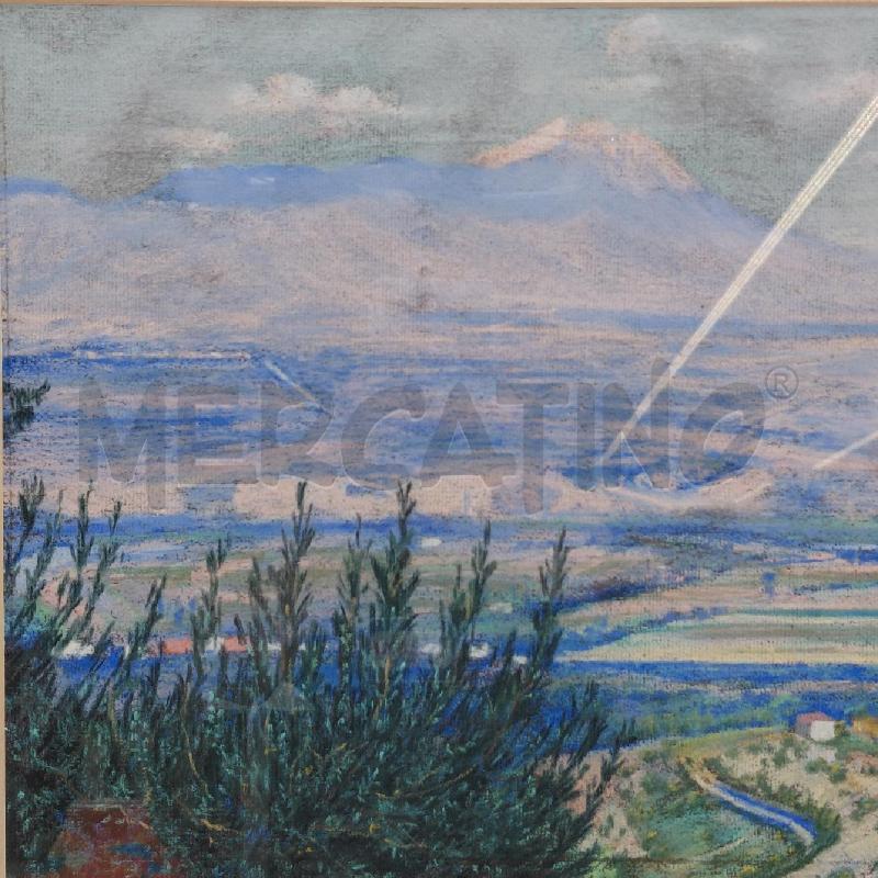 QUADRO PAESAGGIO FIRMA DI DONATO PASTELLO | Mercatino dell'Usato Roma torrevecchia 3