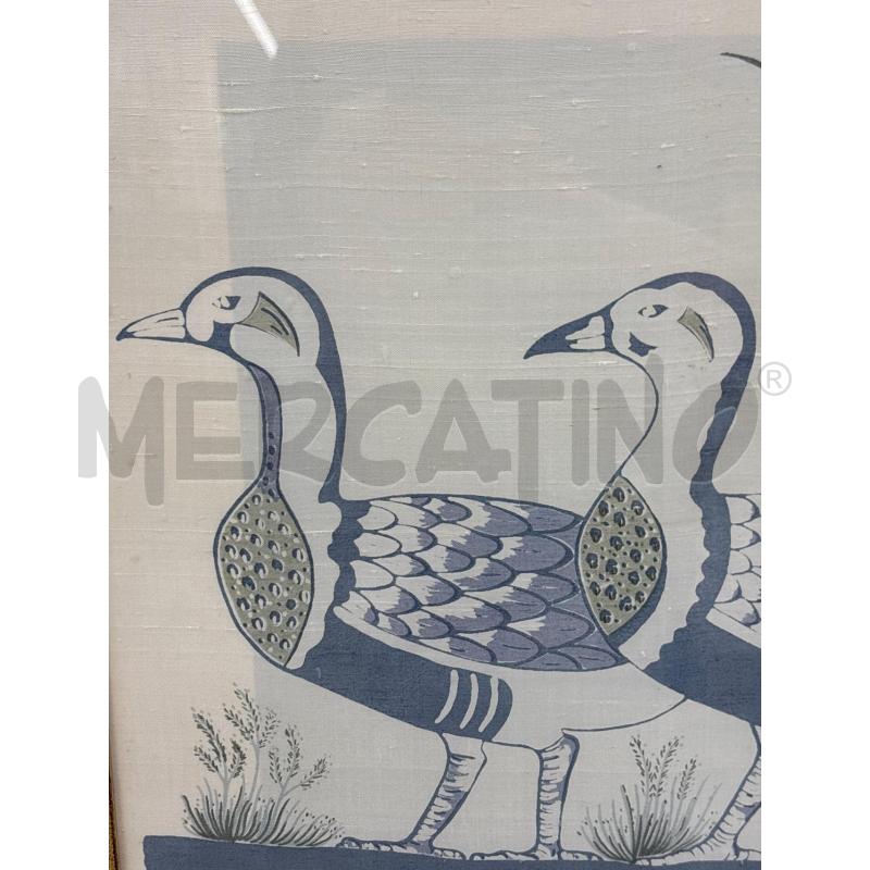 QUADRO PAPERE SU TESSUTO JIM THOMPSON | Mercatino dell'Usato Roma torrevecchia 3