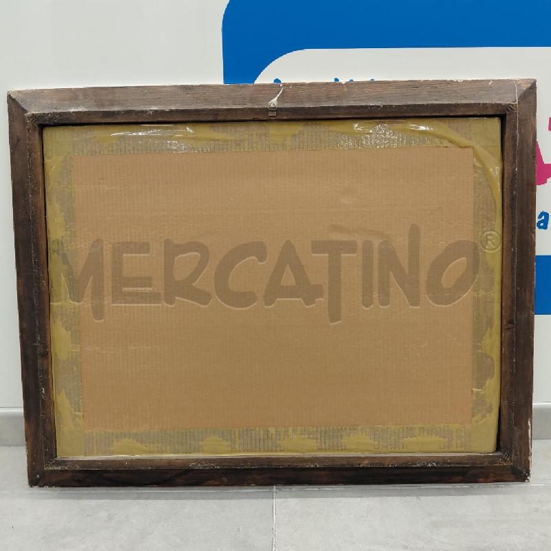 QUADRO PA GUTTUSO PERSONAGGI CORNICE ARGENTATA | Mercatino dell'Usato Roma torrevecchia 2