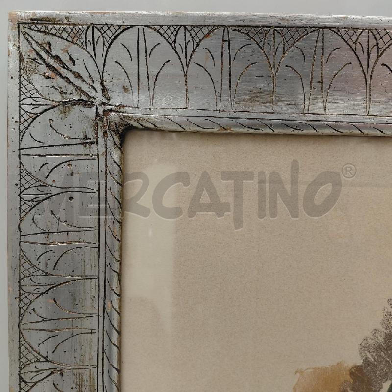 QUADRO PA GUTTUSO PERSONAGGI CORNICE ARGENTATA | Mercatino dell'Usato Roma torrevecchia 3