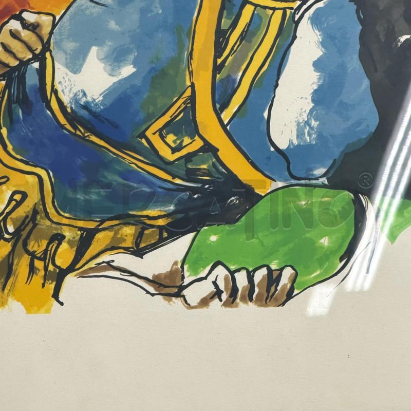 QUADRO PDA GUTTUSO CONTADINI C/RADICA | Mercatino dell'Usato Roma torrevecchia 4