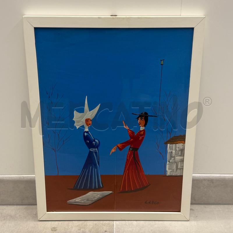 QUADRO PRETINI CIELO AZZURRO | Mercatino dell'Usato Roma torrevecchia 1