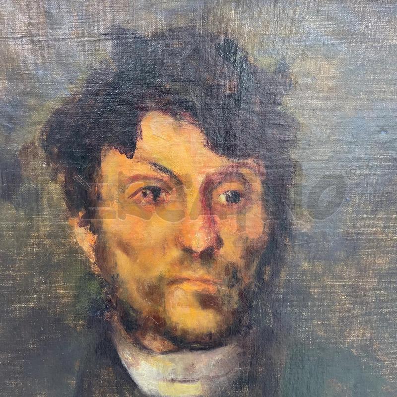 QUADRO RITRATTO UOMO DIPINTO | Mercatino dell'Usato Roma torrevecchia 2